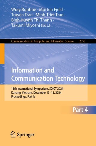 Cover image: Information and Communication Technology 9789819642908