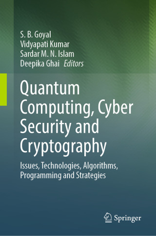 Imagen de portada: Quantum Computing, Cyber Security and Cryptography 9789819649471