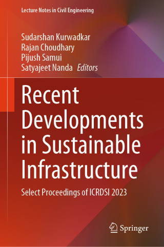 Cover image: Recent Developments in Sustainable Infrastructure 9789819650422