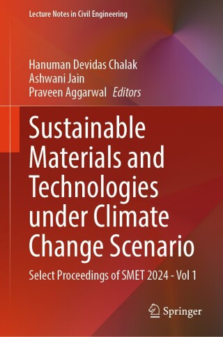 Imagen de portada: Sustainable Materials and Technologies under Climate Change Scenario 9789819658978