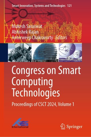Imagen de portada: Congress on Smart Computing Technologies 9789819662531