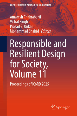 Titelbild: Responsible and Resilient Design for Society, Volume 11 9789819664139