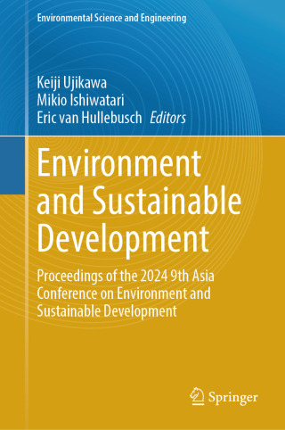Cover image: Environment and Sustainable Development 9789819666560