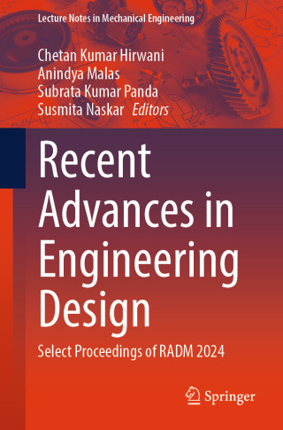 Imagen de portada: Recent Advances in Engineering Design 9789819670109