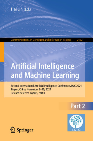 Immagine di copertina: Artificial Intelligence and Machine Learning 9789819671908