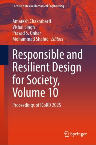 Titelbild: Responsible and Resilient Design for Society, Volume 10 9789819673070