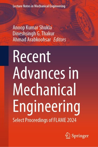 Cover image: Recent Advances in Mechanical Engineering 9789819674794