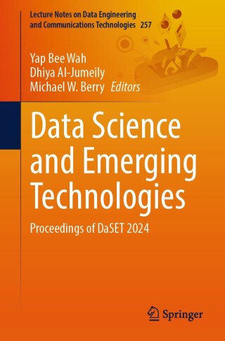 Imagen de portada: Data Science and Emerging Technologies 9789819677481