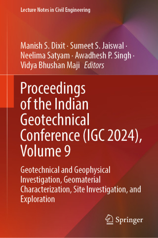 Cover image: Proceedings of the Indian Geotechnical Conference (IGC 2024), Volume 9 9789819677986