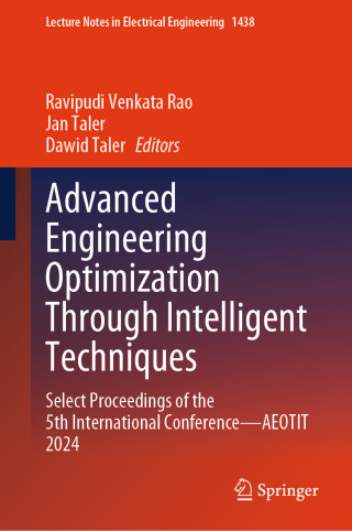 Cover image: Advanced Engineering Optimization Through Intelligent Techniques 9789819680696