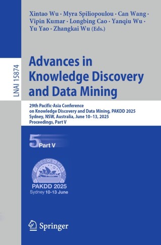 Cover image: Advances in Knowledge Discovery and Data Mining 9789819681853