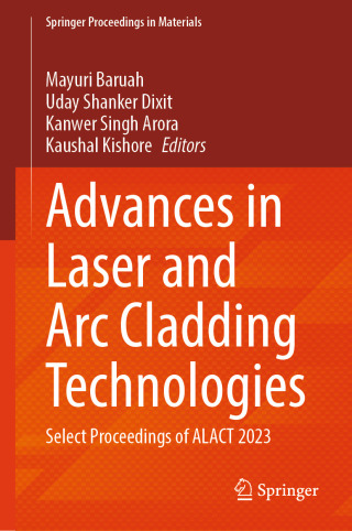 Immagine di copertina: Advances in Laser and Arc Cladding Technologies 9789819682447