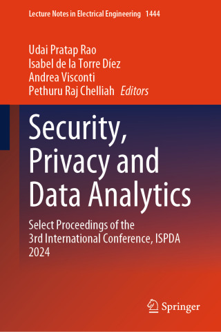 Imagen de portada: Security, Privacy and Data Analytics 9789819682829