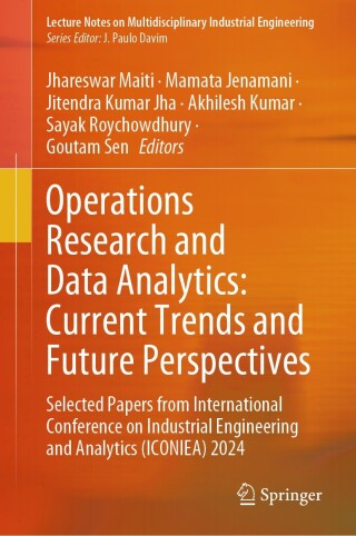 Imagen de portada: Operations Research and Data Analytics: Current Trends and Future Perspectives 9789819683260