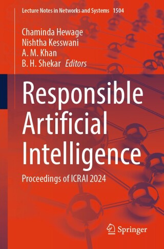 Imagen de portada: Responsible Artificial Intelligence 9789819684403