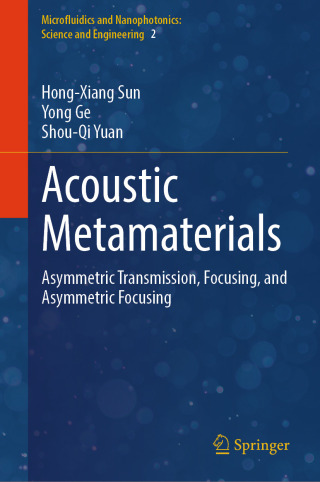 Cover image: Acoustic Metamaterials 9789819685233