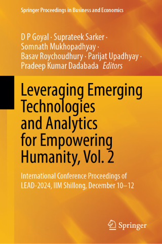 Cover image: Leveraging Emerging Technologies and Analytics for Empowering Humanity, Vol. 2 9789819685813