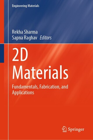 Imagen de portada: 2D Materials 9789819685851