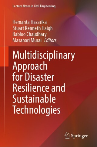 Imagen de portada: Multidisciplinary Approach for Disaster Resilience and Sustainable Technologies 9789819686179