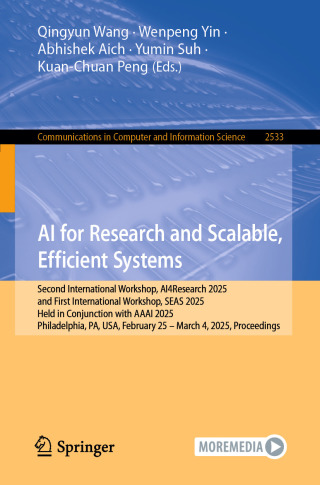 Immagine di copertina: AI for Research and Scalable, Efficient Systems 9789819689118