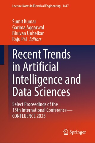 Cover image: Recent Trends in Artificial Intelligence and Data Sciences 9789819692026