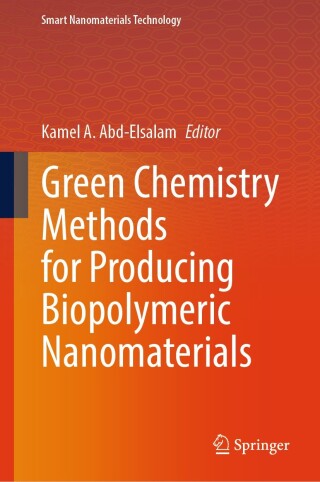 Cover image: Green Chemistry Methods for Producing Biopolymeric Nanomaterials 9789819695003