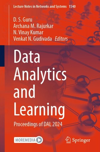 Cover image: Data Analytics and Learning 9789819695324