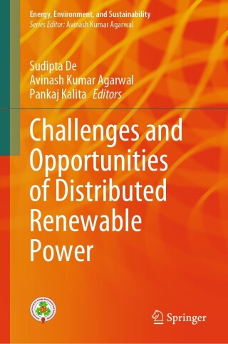 Immagine di copertina: Challenges and Opportunities of Distributed Renewable Power 9789819714056