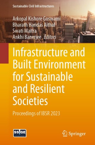 Cover image: Infrastructure and Built Environment for Sustainable and Resilient Societies 9789819715022