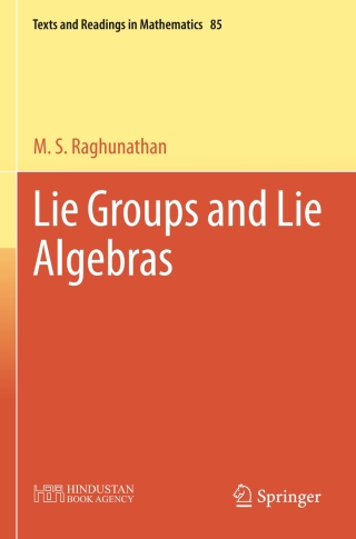Cover image: Lie Groups and Lie Algebras 9789819718320