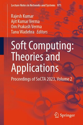 Imagen de portada: Soft Computing: Theories and Applications 9789819720880