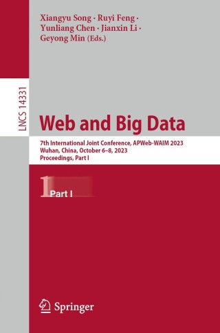 Cover image: Web and Big Data 9789819723027