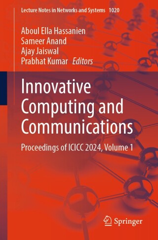 Imagen de portada: Innovative Computing and Communications 9789819735877