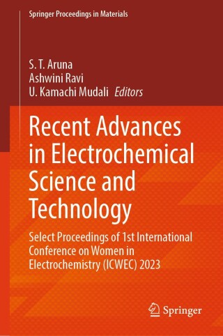 Cover image: Recent Advances in Electrochemical Science and Technology 9789819739578