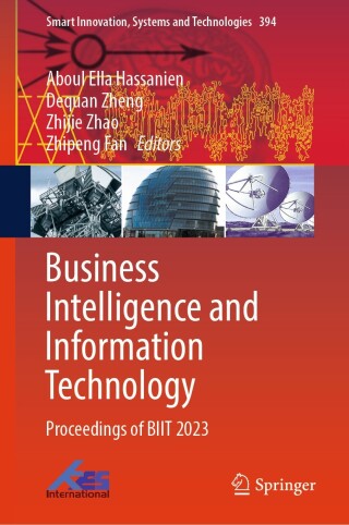 Cover image: Business Intelligence and Information Technology 9789819739790