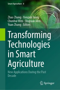 Imagen de portada: Transforming Technologies in Smart Agriculture 9789819741403