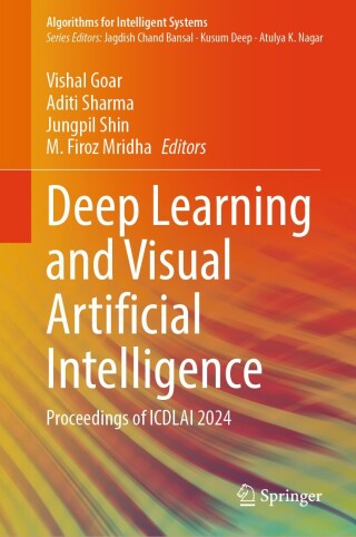 Imagen de portada: Deep Learning and Visual Artificial Intelligence 9789819745326