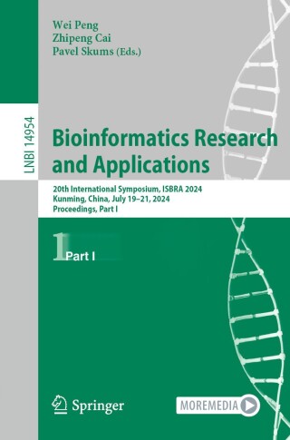 Imagen de portada: Bioinformatics Research and Applications 9789819751273