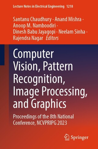 Imagen de portada: Computer Vision, Pattern Recognition, Image Processing, and Graphics 9789819752119