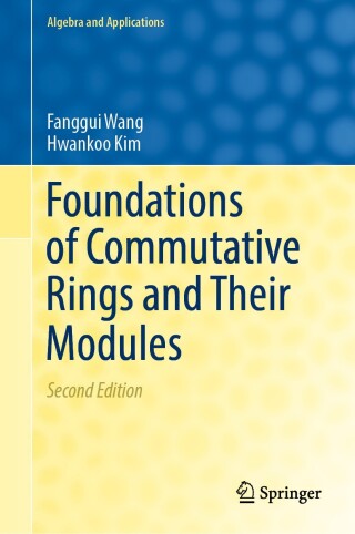 Imagen de portada: Foundations of Commutative Rings and Their Modules 2nd edition 9789819752836