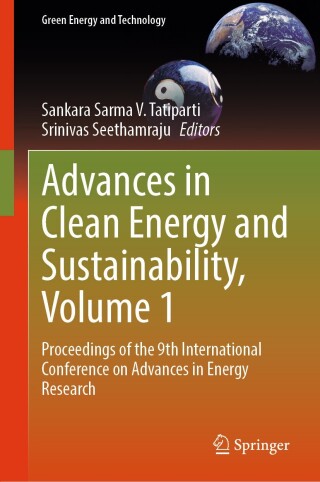Imagen de portada: Advances in Clean Energy and Sustainability, Volume 1 9789819754144
