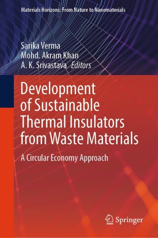 Cover image: Development of Sustainable Thermal Insulators from Waste Materials 9789819754434