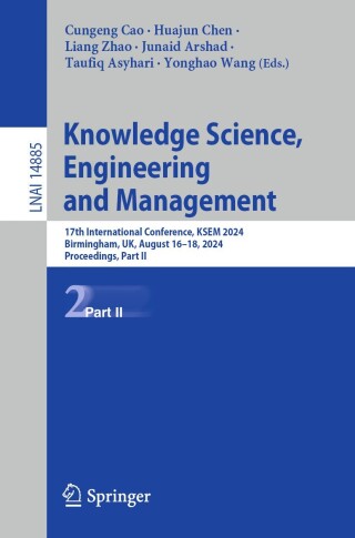 Imagen de portada: Knowledge Science, Engineering and Management 9789819754946