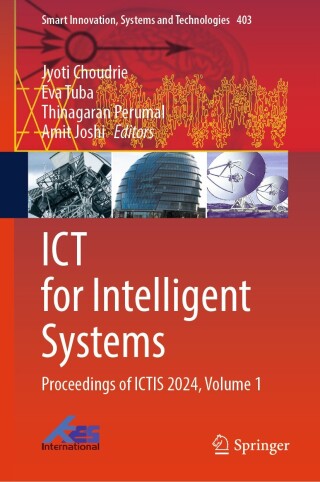 Titelbild: ICT for Intelligent Systems 9789819757985