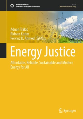 Imagen de portada: Energy Justice 9789819760589