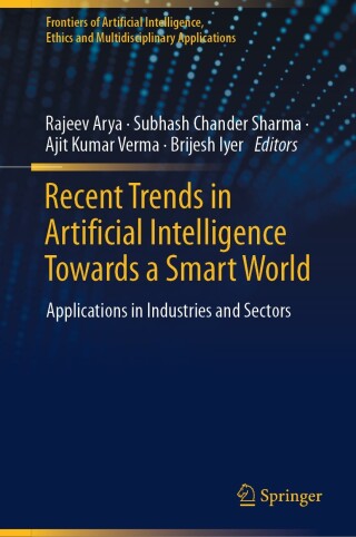 Omslagafbeelding: Recent Trends in Artificial Intelligence Towards a Smart World 9789819767892