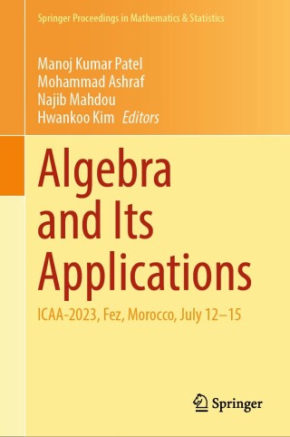 Cover image: Algebra and Its Applications 9789819767977
