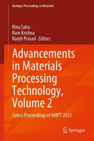 Imagen de portada: Advancements in Materials Processing Technology, Volume 2 9789819768745