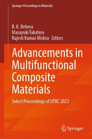 Imagen de portada: Advancements in Multifunctional Composite Materials 9789819769674