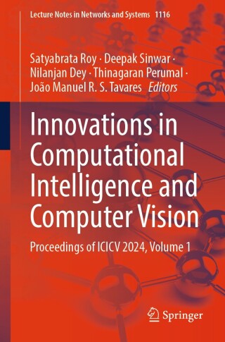 Cover image: Innovations in Computational Intelligence and Computer Vision 9789819769940